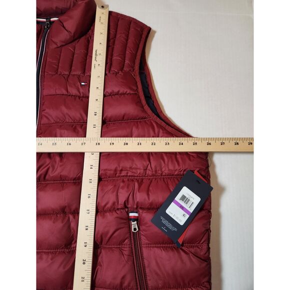 Tommy Hilfiger Lightweight Insulated Vest Men's XXL Red - Picture 5 of 8